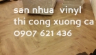 sàn nhựa vinyl thi công dạng trang trí kiểu xương cá bắt mắt bằng vật liệu nhựa giả gỗ , nhẹ và đẹp