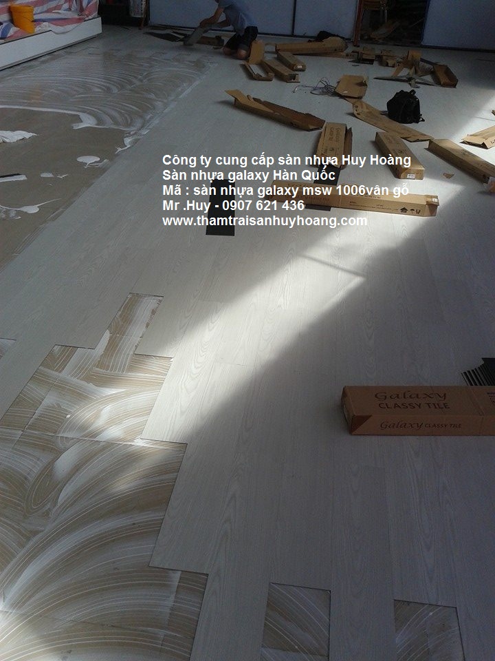 sàn nhựa vinyl hàn quốc msw 1006 