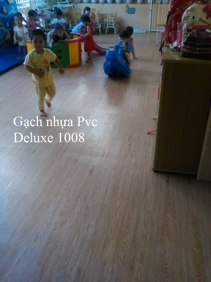sàn nhựa deluxe vân gỗ 1008