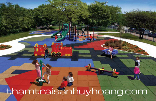 san cao su ngoai troi 1