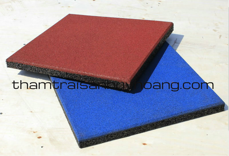 thảm cao su ngoài trời