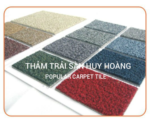 Công Ty Cổ phần Nội thất Huy Hoàng stock dòng thảm trải sàn Popular Carpet tile - Thảm trải sàn một màu, trơn, viên, gạch, phổ biến