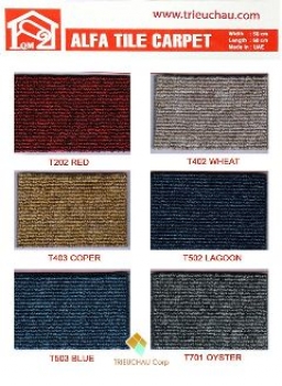 Thảm Alfa, thảm carpet giá 180.000/m2